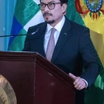 [Foto: Cancillería ] / El canciller Fernando Aramayo