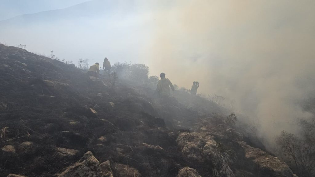 Churquis-incendio
